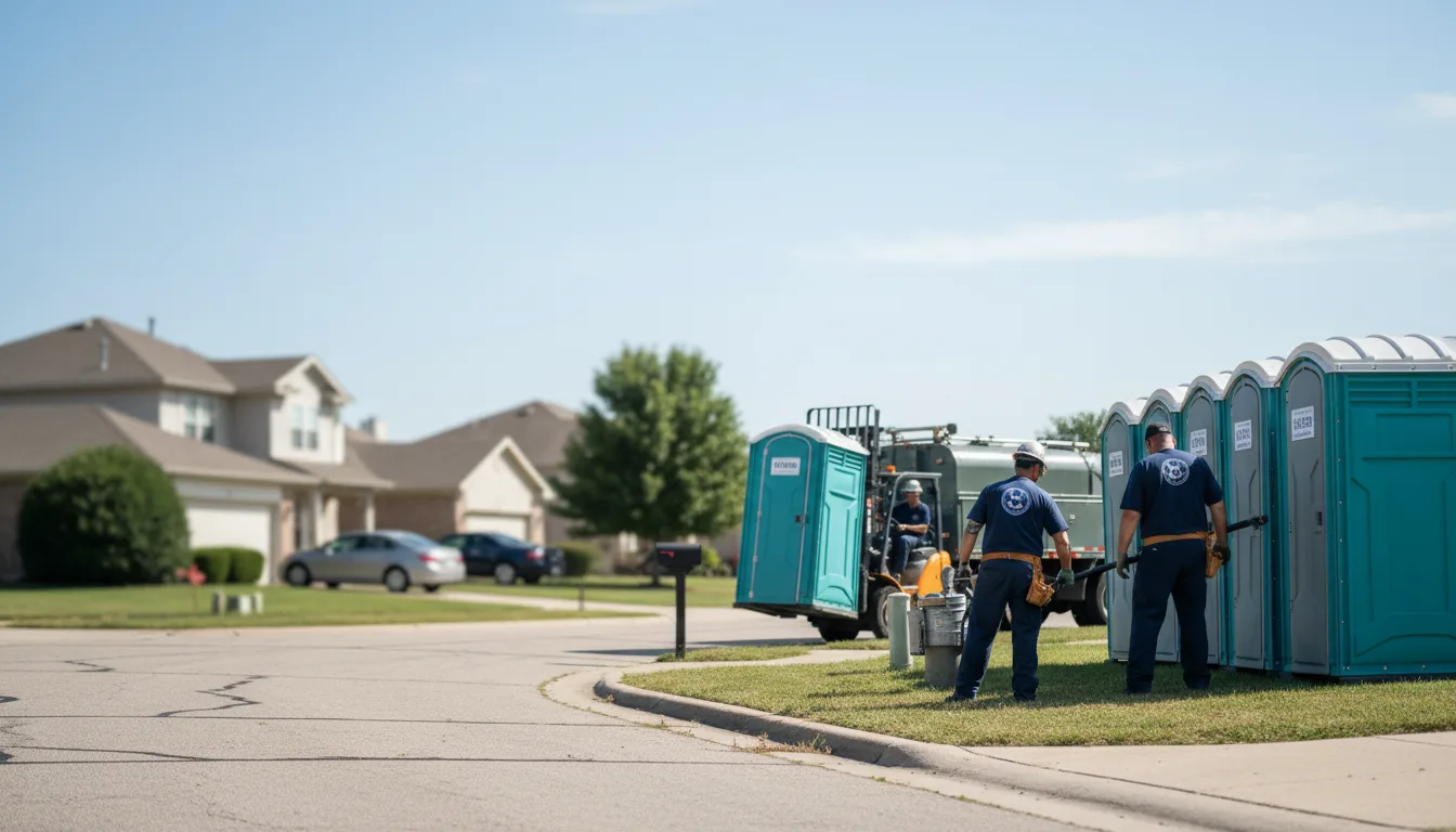 Porta Potty Rental in Quinton, OK near me